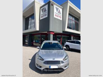 Ford Focus Focus 1.5 TDCi 120 CV S&S SW Titanium Argento usata Scurelle