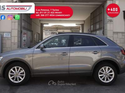 Audi Q3 Audi Q3 2.0 TDI 177cv quattro Stronic Business Unicoproprietario Grigio usata Torino