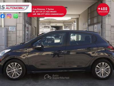 Peugeot 208 1.2 PureTech 82cv Allure Benzina-GPL Unicoproprietario Blu/Azzurro usata Torino