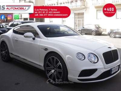 Bentley Continental Continental GT V8 S Unicoproprietario Bianco usata Torino