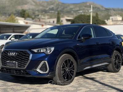 Audi Q3 SPB S line edition 2.0 TDI 150CV S-Tronic quattro 35 Blu/Azzurro usata Borgetto
