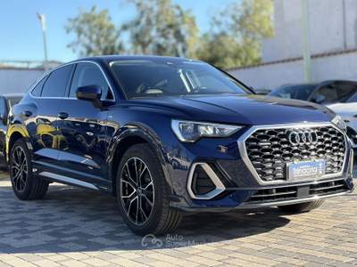 Audi Q3 SPB S line edition 2.0 TDI 150CV S-Tronic quattro 35 Blu/Azzurro usata Borgetto