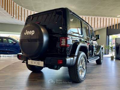 Jeep Wrangler 2.2 Multijet II Unlimit. Sahara Auto 4WD Nero usata Foligno