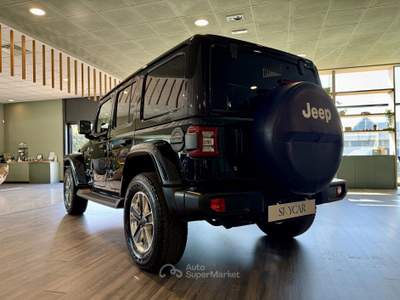 Jeep Wrangler 2.2 Multijet II Unlimit. Sahara Auto 4WD Nero usata Foligno