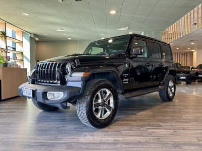 Jeep Wrangler 2.2 Multijet II Unlimit. Sahara Auto 4WD Nero usata Foligno