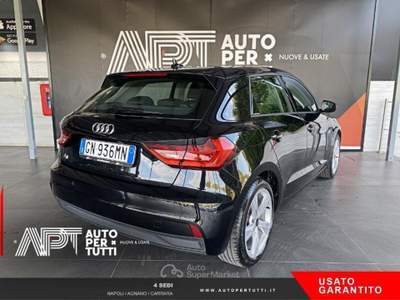 Audi A1 A1 Sportback 25 1.0 tfsi Admired my20 Nero usata Napoli