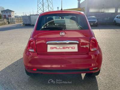 Fiat 500 1.0 Hybrid Connect Rosso usata Villanova d'Asti
