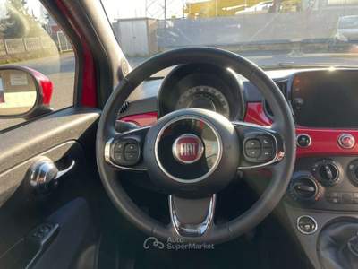 Fiat 500 1.0 Hybrid Connect Rosso usata Villanova d'Asti