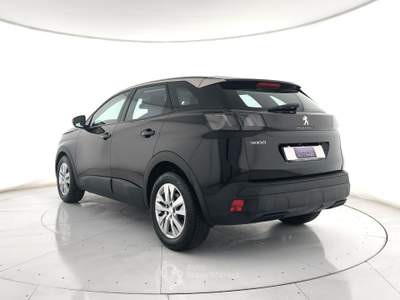 Peugeot 3008 3008 1.5 bluehdi active s&s 130cv camera+neopatentati Nero usata Ghedi