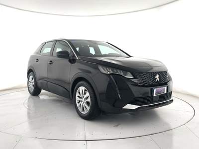 Peugeot 3008 3008 1.5 bluehdi active s&s 130cv camera+neopatentati Nero usata Ghedi