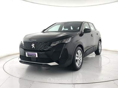 Peugeot 3008 3008 1.5 bluehdi active s&s 130cv camera+neopatentati Nero usata Ghedi