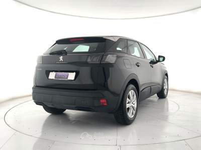 Peugeot 3008 3008 1.5 bluehdi active s&s 130cv camera+neopatentati Nero usata Ghedi