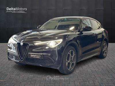 Alfa Romeo Stelvio  - stelvio 2.2 t sport tech q4 190cv auto Nero usata Ancona