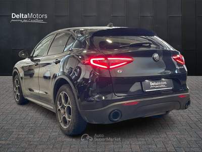 Alfa Romeo Stelvio  - stelvio 2.2 t sport tech q4 190cv auto Nero usata Ancona