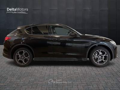 Alfa Romeo Stelvio  - stelvio 2.2 t sport tech q4 190cv auto Nero usata Ancona