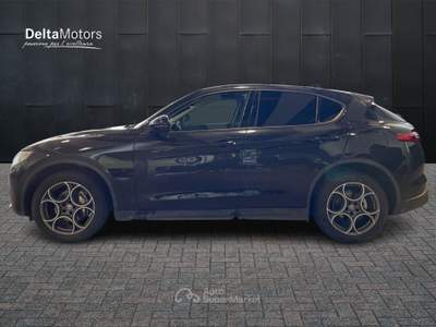 Alfa Romeo Stelvio  - stelvio 2.2 t sport tech q4 190cv auto Nero usata Ancona