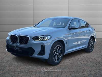 BMW X4 X4 xdrive20d mhev 48v msport auto Grigio usata Rivoli