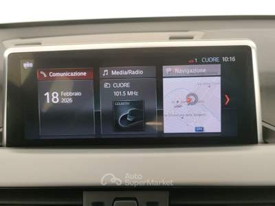 BMW X1  - x1 sdrive18d advantage Nero usata Rivoli