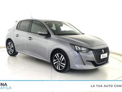 Peugeot 208  - 208 1.2 puretech allure navi pack s&s 100cv ea Grigio usata Marcianise
