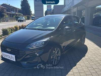 Ford Fiesta 5p 1.0 ecoboost h. ST-Line 125cv Aut. *7 ANNI GARANZIA* Nero usata Bergamo Ford Fiesta 5p 1.0 ecoboost h. ST-Line 125cv Aut. *7 ANNI GARANZIA* Nero usata Bergamo