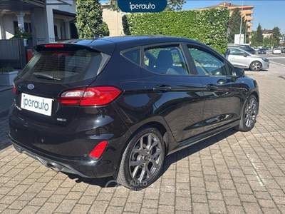 Ford Fiesta 5p 1.0  ecoboost h.  ST-Line 125cv Aut. *7 ANNI GARANZIA* Nero usata Bergamo