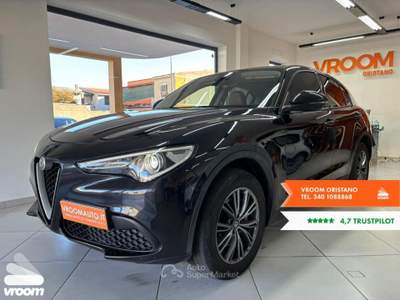 Alfa Romeo Stelvio Stelvio 2.2 Turbodiesel 210 CV AT8 Q4 Super Nero usata Oristano