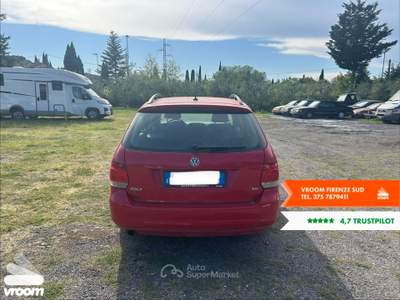 Volkswagen Golf Golf Variant 1.6 TDI DPF Trendline Rosso usata Firenze