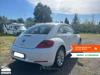 Volkswagen Maggiolino Maggiolino 2.0 TDI Design BlueMotion Technology Bianco usata Firenze