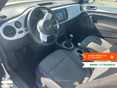 Volkswagen Maggiolino Maggiolino 2.0 TDI Design BlueMotion Technology Bianco usata Firenze