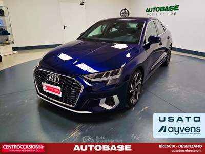 Audi A3 40 2.0 tdi Business  quattro s-tronic Blu/Azzurro usata Brescia