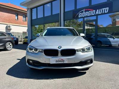 BMW Serie 3 325tds d Touring Business Advantage auto Argento usata Chieri