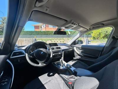 BMW Serie 3 325tds d Touring Business Advantage auto Argento usata Chieri