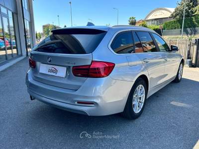 BMW Serie 3 325tds d Touring Business Advantage auto Argento usata Chieri