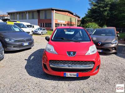 Peugeot 107  1.0 68 CV 3p. Active Rosso usata Borgo Ticino