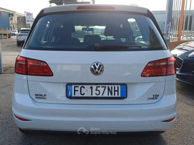 Volkswagen Golf Sportsvan 1.6 TDI 90 CV 5p. Trendline BlueMotion Technology Bianco usata Massafra