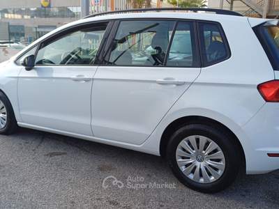 Volkswagen Golf Sportsvan 1.6 TDI 90 CV 5p. Trendline BlueMotion Technology Bianco usata Massafra