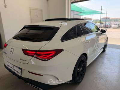 Mercedes-Benz CLA CLA Shooting Brake d Premium plus AMG 4matic navi+led+tetto+full Bianco usata Rezzato