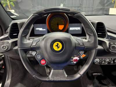 Ferrari 458 Coupe 4.5 Italia dct - LIFT, SERVICE FERRARI Nero usata Luzzara