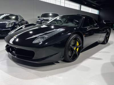Ferrari 458 Coupe 4.5 Italia dct - LIFT, SERVICE FERRARI Nero usata Luzzara
