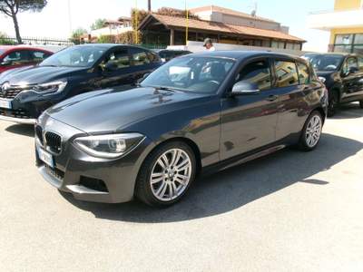 BMW Serie 1 118d 118 118D 2.0 140CV E5 5P M-SPORT KM CERTIFICATI Grigio usata Giugliano in Campania