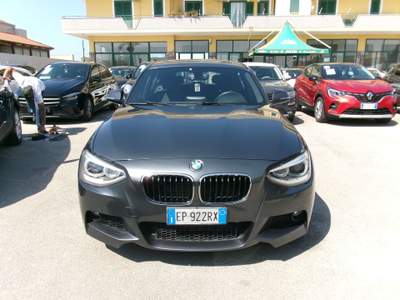 BMW Serie 1 118d 118 118D 2.0 140CV E5 5P M-SPORT KM CERTIFICATI Grigio usata Giugliano in Campania