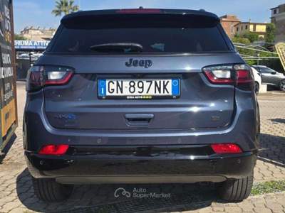 Jeep Compass 1.3 turbo t4 phev S 4xe auto PROMO FINANZIAMENTO Blu/Azzurro usata Roma