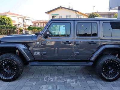 Jeep Wrangler Wrangler Unlimited Rock's 2.2 mjt II Sahara *MOTORE NUOVO* Grigio usata Pescantina