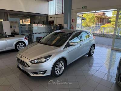 Ford Focus Focus IV 2015 5p 1.5 tdci Titanium s Argento usata Romagnano Sesia