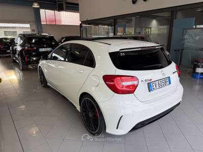 Mercedes-Benz Classe A Classe A - W176 4matic 360cv auto E6 Bianco usata Romagnano Sesia