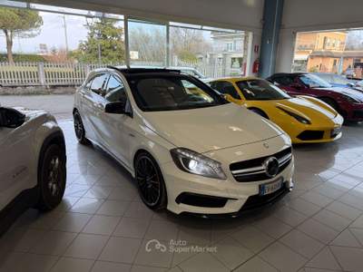 Mercedes-Benz Classe A Classe A - W176 4matic 360cv auto E6 Bianco usata Romagnano Sesia