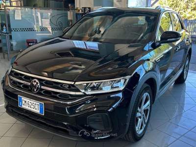 Volkswagen T-Roc T-Roc 1.0 tsi R-Line 110cv Nero usata Romagnano Sesia