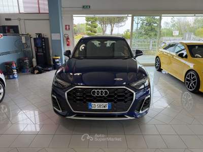 Audi Q5 Q5 II 2020 40 2.0 tdi mhev 12V S line Plus quattro Blu/Azzurro usata Romagnano Sesia