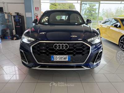 Audi Q5 Q5 II 2020 40 2.0 tdi mhev 12V S line Plus quattro Blu/Azzurro usata Romagnano Sesia