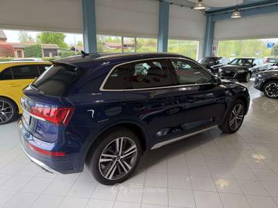 Audi Q5 Q5 II 2020 40 2.0 tdi mhev 12V S line Plus quattro Blu/Azzurro usata Romagnano Sesia